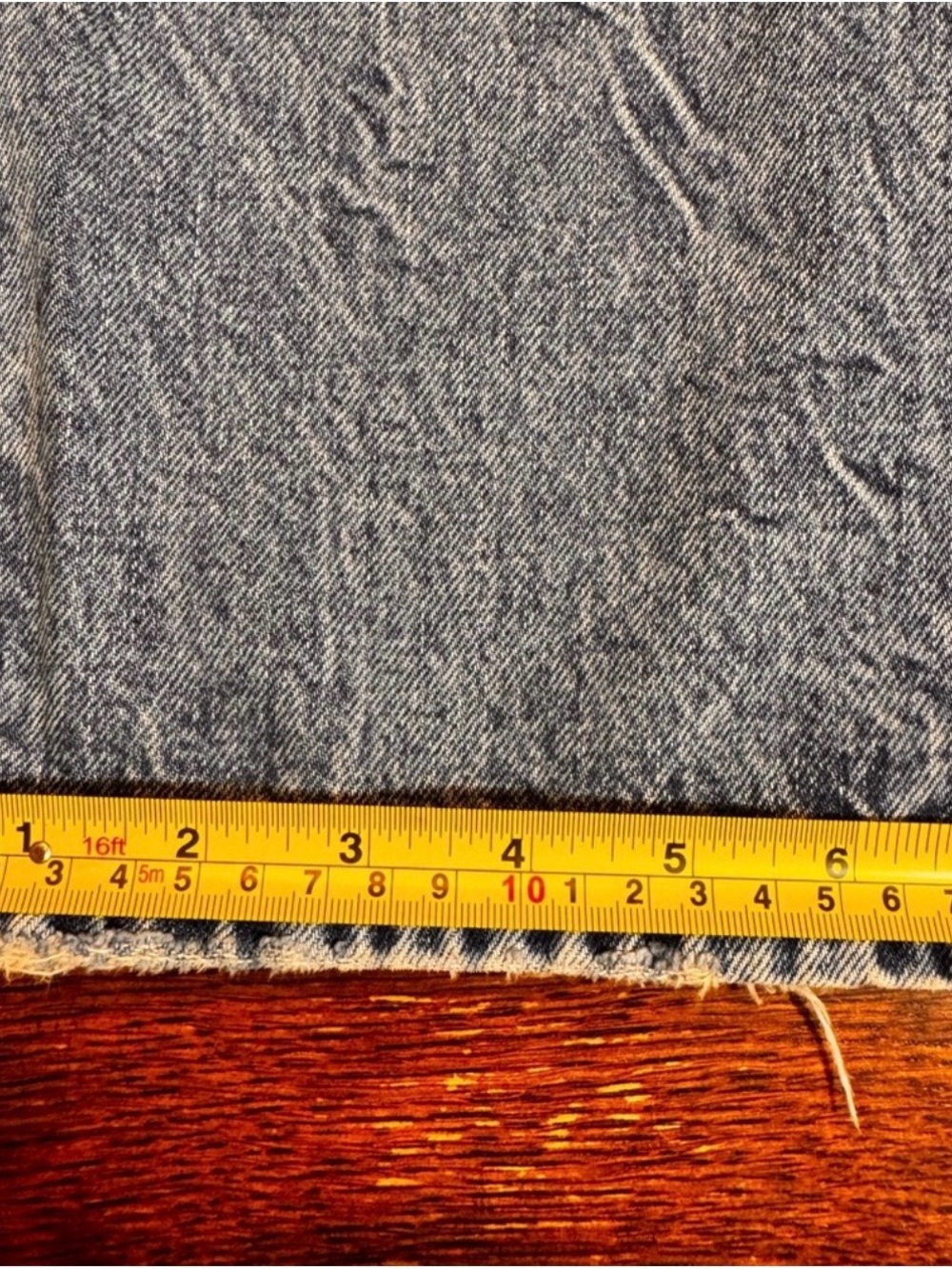 R13 Light Blue Washed Straight Jeans - Picture 9 of 14